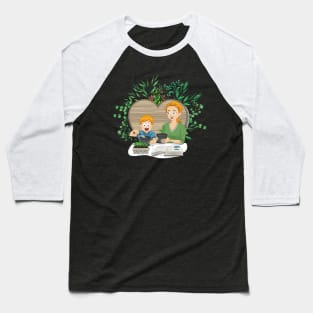 Planting with mom Baseball T-Shirt